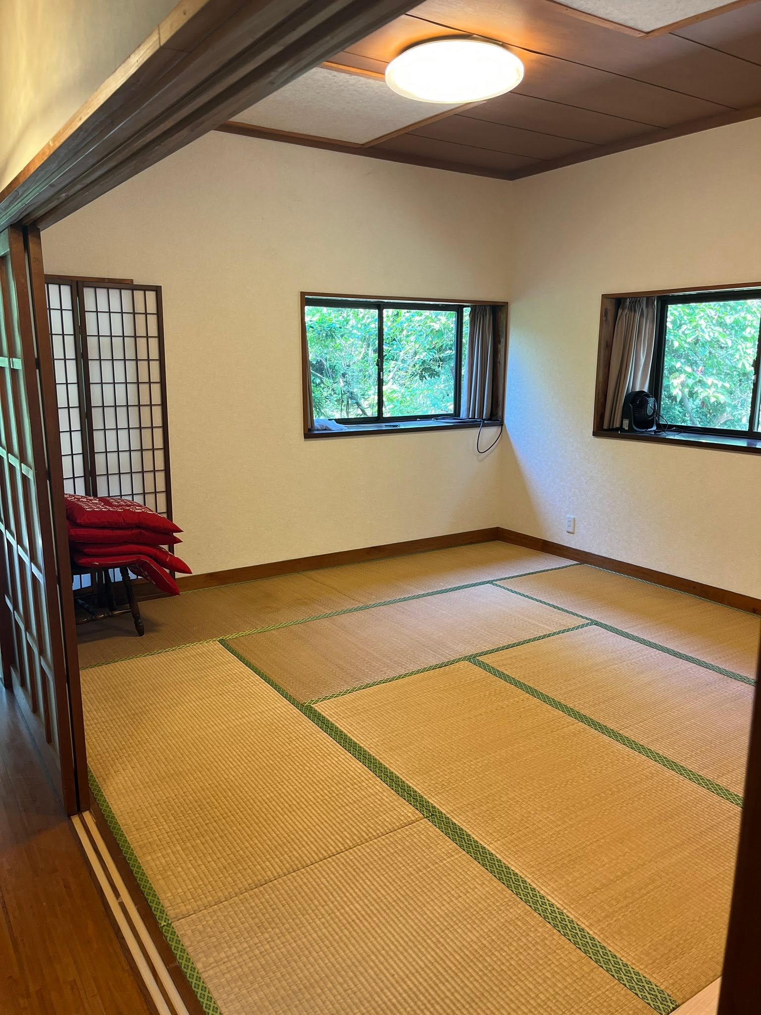 畳敷きの和室（寝室2・別アングル）